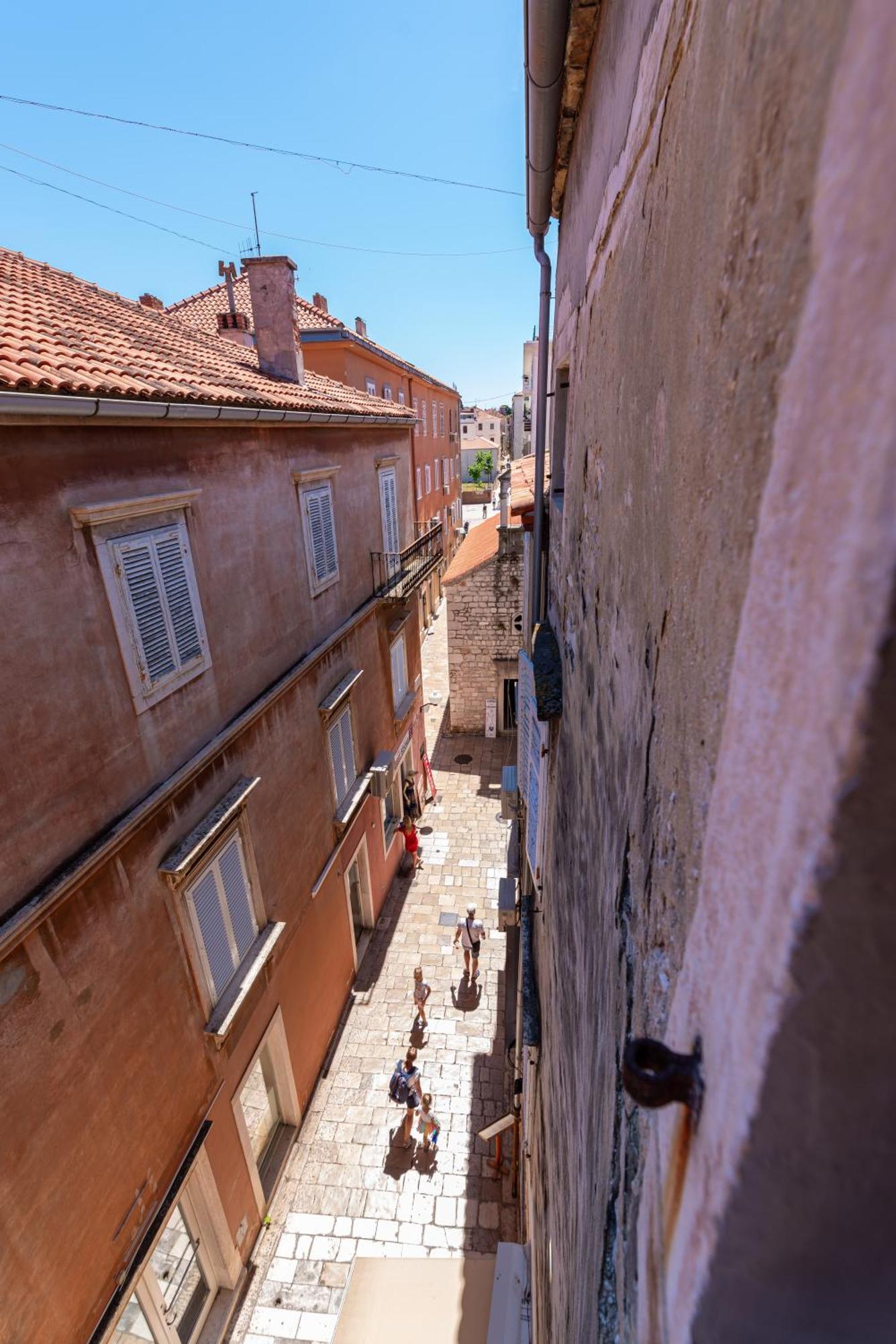 Timeless Antique Old Town With Terrace Apartment Zadar Exterior foto