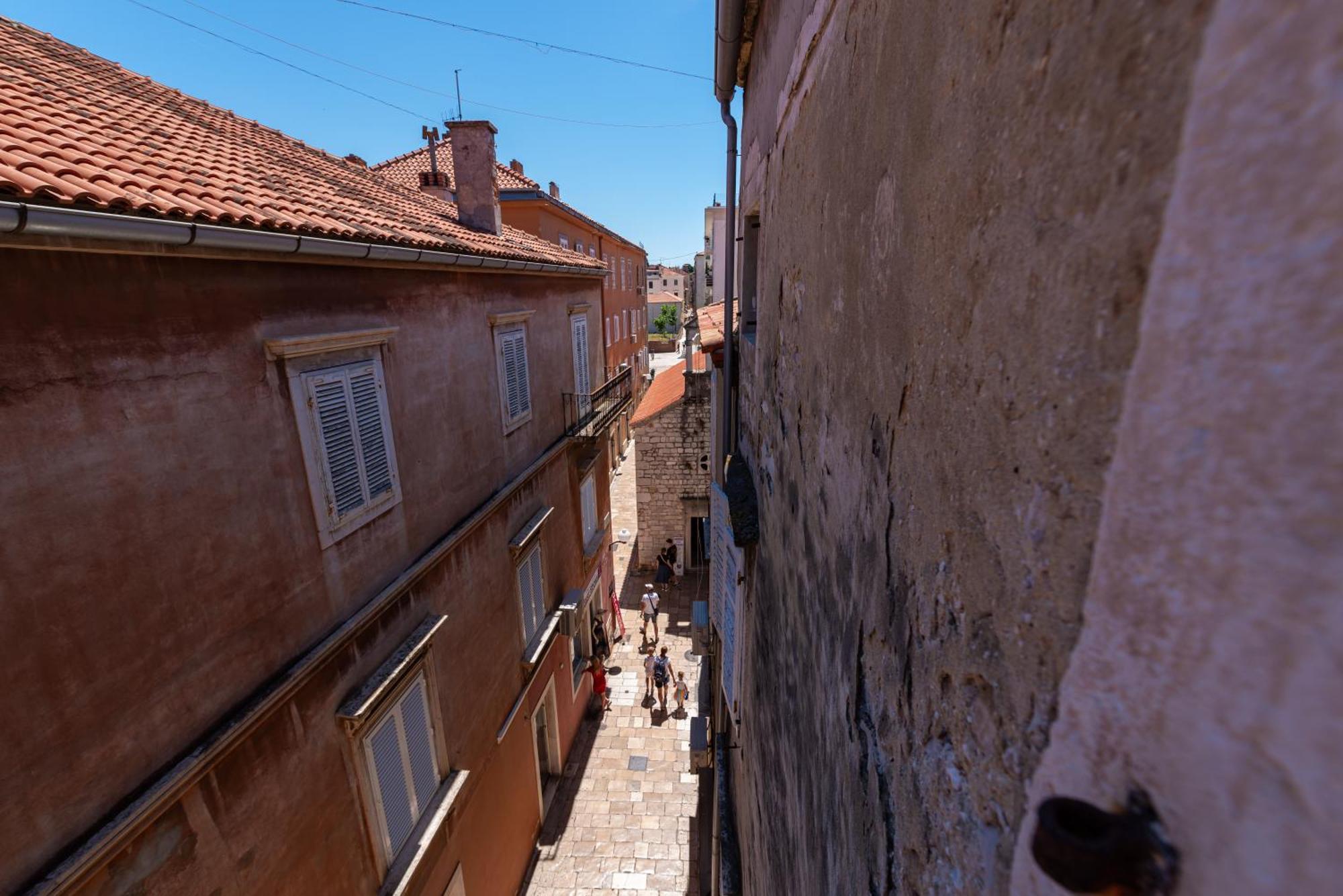 Timeless Antique Old Town With Terrace Apartment Zadar Exterior foto